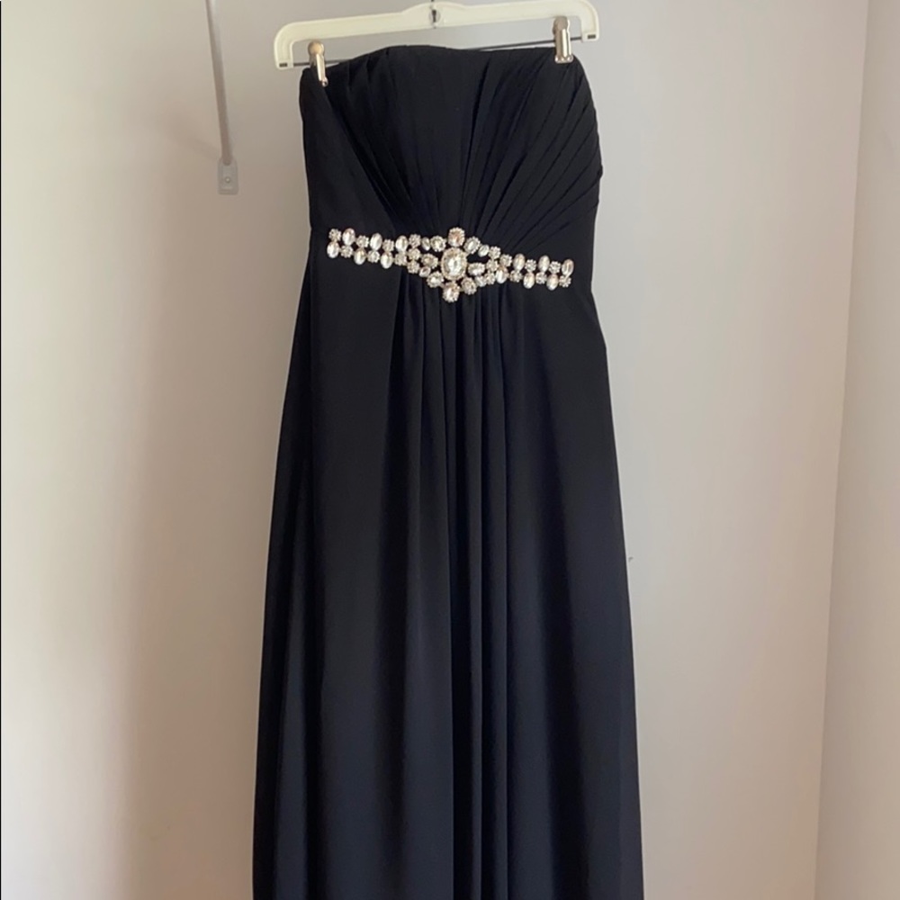 Black long dress